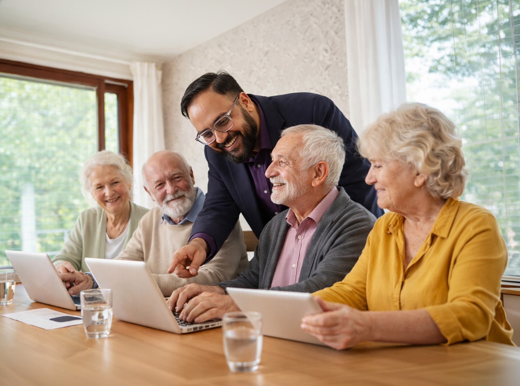Persönliche Technikhilfe für Senioren in Grevenbroich – Unterstützung am Laptop